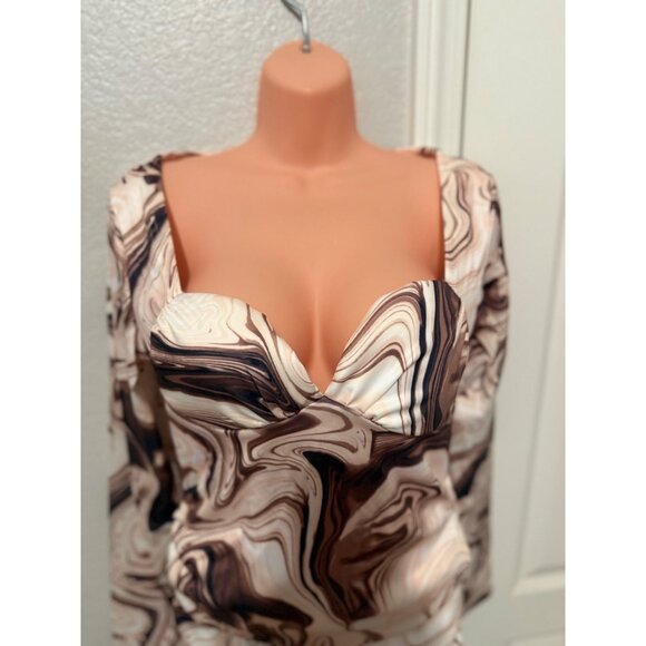 New long sleeve mini dress - Picture 3 of 3